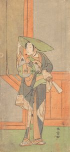 伊左衛門役の初代中村富十郎、1771 年 2 月。