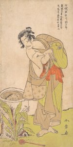 てぇ 歌舞伎 あｃとｒ 市川 団ジュロ Ｖ、 か。 １７７３。 作： Shunsho