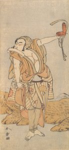 二代目中村十三のやつ、1773年か 作： Shunsho