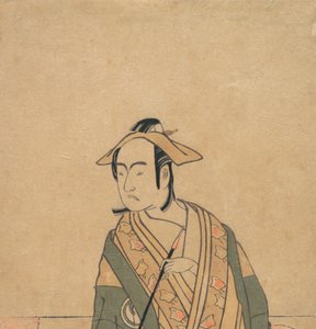 三代目 蘇我十郎役 沢村宗十郎 1779年。 作： Shunsho