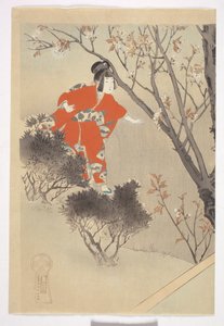 「十二月の美女」シリーズより 三咲桜 作： Shuntei Miyagawa