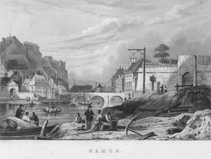 ナミュール、1850 作： Shury and Son