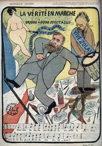 ドレフュス事件-Monsieur Jaures-La Verite en marche, drama a grand spectacle- vivid Dreyfus, Vive Zola, a bas l