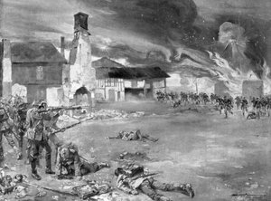 ソンメスの戦い、1914年、1926年。 作： Sidney Adamson