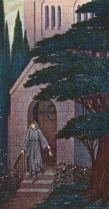 黄金伝説ヘンリー王子の懺悔（カラーリトグラフ） 作： Sidney Meteyard