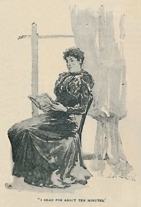 私は約10分で読みました、1892年 作： Sidney Paget