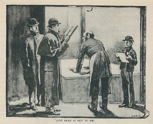 ちょうどそれを私に読んでください、1892 作： Sidney Paget