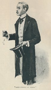 ロバートセントサイモン卿、1892年 作： Sidney Paget