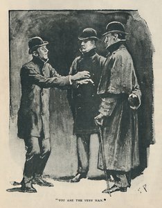 あなたは非常に男です、1892 作： Sidney Paget