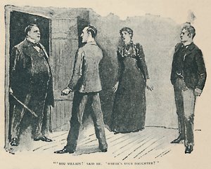 あなた悪役！彼は言った。 Wheres My Daughter、1892
