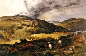 ウェールズの風景 作： Sidney Richard Percy