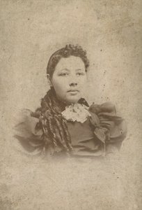 1880～1917年、身元不明のヴァス家メンバーの内閣カード。 作： Sidney Rufus Alley