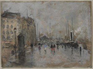 ルアーブルのグランドキー、1901年。 作： Siebe Johannes ten Cate
