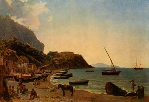 「ソレントの大湾」、1827～1828年、1965年。