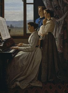 ムクドリの歌 作： Silvestro Lega