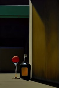 運命の孤独なグラス 作： Silvia Martini