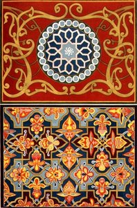 中央アジアの美術」より装飾細部1879-83