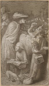 お腹がすいた 作： Simeon Solomon
