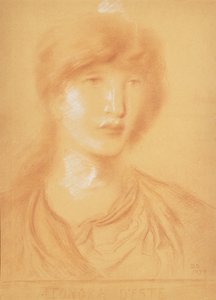 レオノーラ・デステ 作： Simeon Solomon