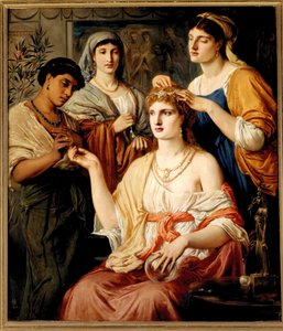 ローマの女性のトイレ 作： Simeon Solomon