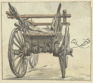 四輪カートの後ろ 作： Simon Andreas Krausz