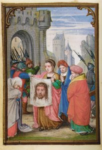 1530-35の時間のミニチュア帳からのフォリオ、ローマ、ブルージュの使用 作： Simon Bening