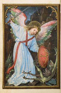 1530-35の時間のミニチュア帳からのフォリオ、ローマ、ブルージュの使用 作： Simon Bening