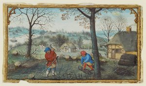 小枝を集める 作： Simon Bening