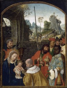 16世紀前半の「マギの崇拝」。 作： Simon Bening