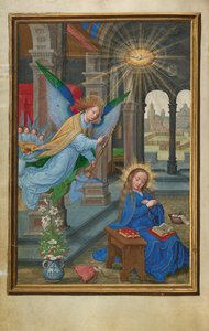 受胎告知 作： Simon Bening