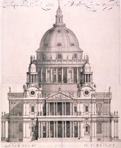 セント ポール大聖堂、ロンドン、1702 年