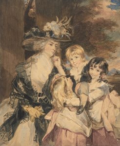スミス夫人とその子供たち、1800～1872年。