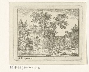 漁師のいる風景 作： Simon Klapmuts
