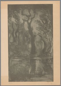 森の水 夢の森（原題） 作： Simon Moulijn (signed by artist)
