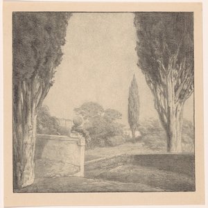 壁と檜のある風景 記憶（原題） 作： Simon Moulijn
