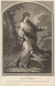 イエス・キリスト、1726年。 作： Simon Vallee