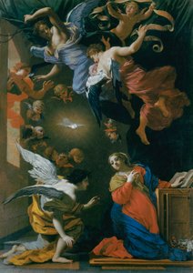 受胎告知 作： Simon Vouet