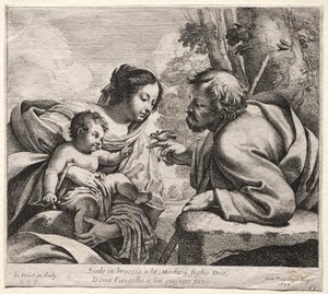 聖家族 作： Simon Vouet