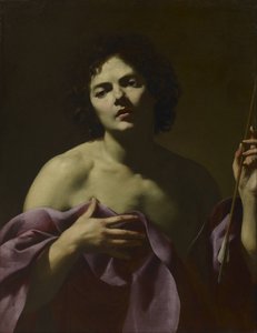 聖セバスチャン 作： Simon Vouet