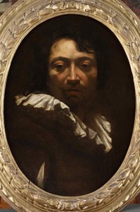 自画像。 作： Simon Vouet