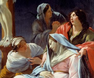十字架」の詳細気絶した聖母シモン・ヴーエ（1590-1649）による絵画 作： Simon Vouet