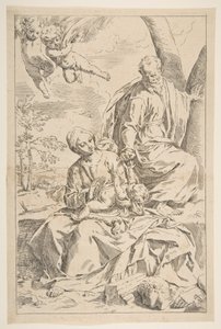 セントジョセフがh ...、ca。 1639。 作： Simone Cantarini