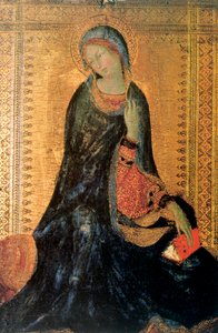受胎告知のマドンナ、c1304-1344
