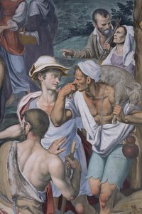 羊飼いの礼拝、1578-82（3497111の詳細） 作： Simone Veneziano Peterzano