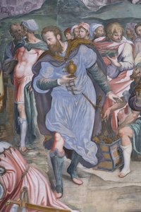 賢者の礼拝、Presbitery、1578-82（3497103の詳細） 作： Simone Veneziano Peterzano