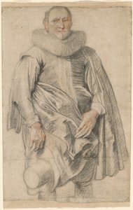 立っている男の肖像 作： Sir Anthony van Dyck