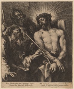 いばらの冠をかぶったキリスト 作： Sir Anthony van Dyck and Lucas Emil Vorsterman