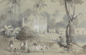 Borranypore のモスク 作： Sir Charles D