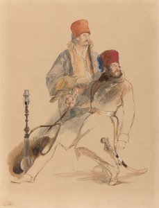 キャプテン・リーとドラゴマン 作： Sir David Wilkie