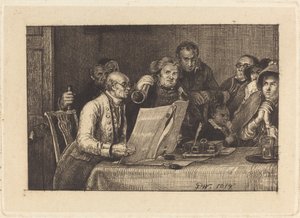 遺言を読む 作： Sir David Wilkie